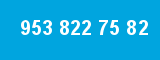 953 822 75 82 953 822 75 82